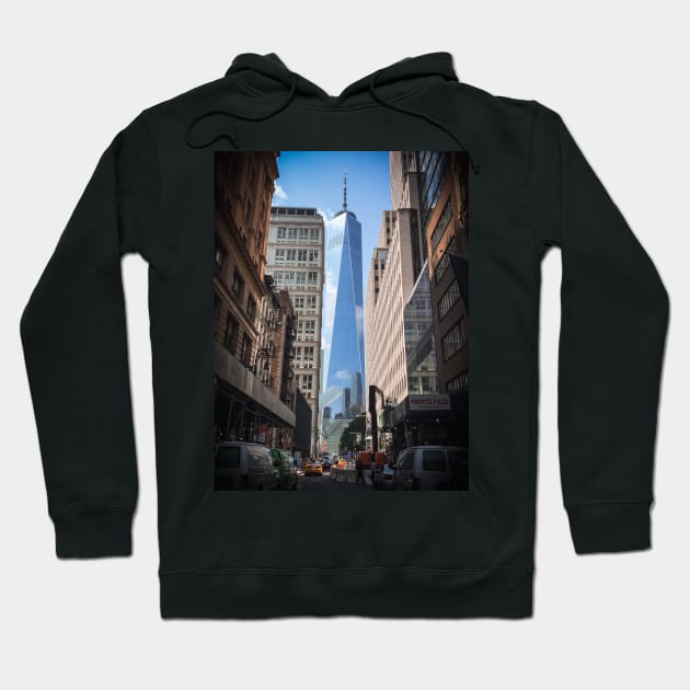 Fulton Street, Manhattan, New York City Hoodie by eleonoraingrid